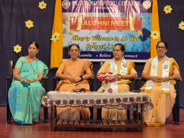 Alumni meet held  on 27/07/2025 at St Raymond's PU College. Vamanjoor Image 2