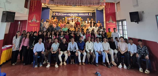 Alumni meet held  on 27/07/2025 at St Raymond's PU College. Vamanjoor Image 3